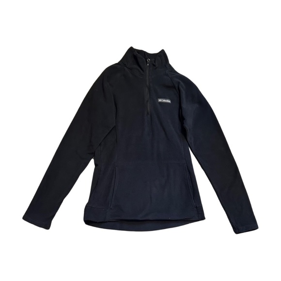 Columbia women’s quarter zip fleece pullover black size small - Picture 3 of 6